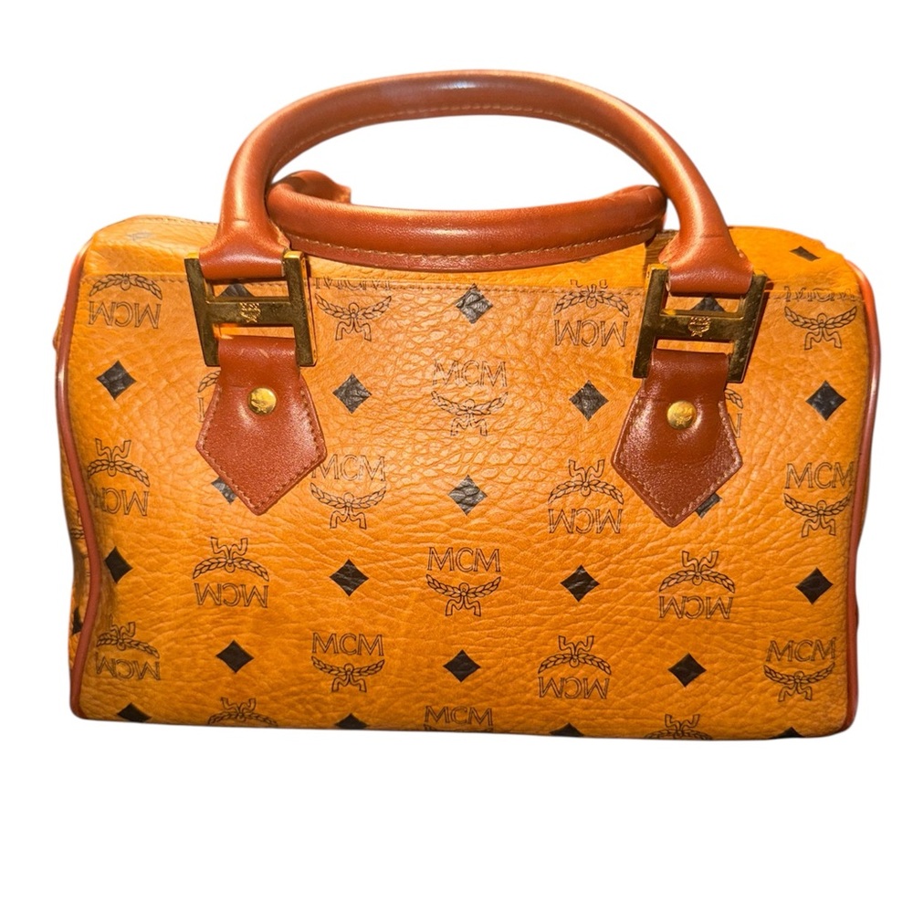 MCM Boston Bag EUC - Picture 2 of 9